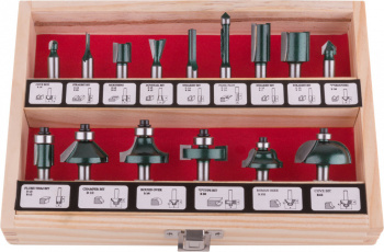 Набор фрез по дер. FIT 36579