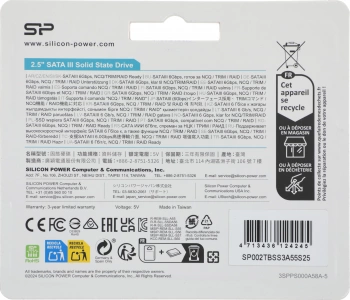 Накопитель SSD Silicon Power SATA-III 2TB SP002TBSS3A55S25