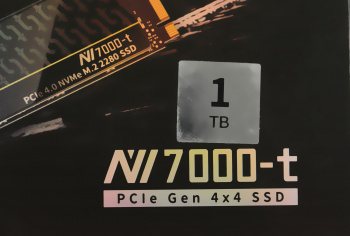 Накопитель SSD Netac PCIe 4.0 x4 1TB NT01NV7000t-1T0-E4X