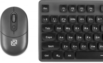 Клавиатура + мышь Оклик S265W