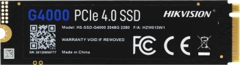 Накопитель SSD Hikvision PCIe 4.0 x4 2TB HS-SSD-G4000/2048G