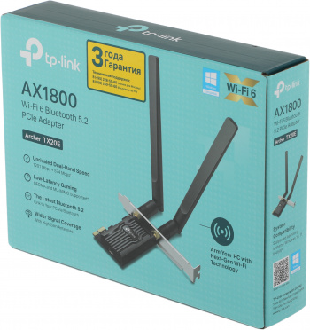Сетевой адаптер Wi-Fi + Bluetooth TP-Link Archer TX20E