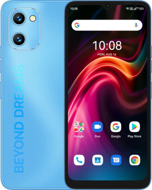 Смартфон Umidigi G1 Max 128Gb 6Gb голубой моноблок 3G 4G 2Sim 6.52