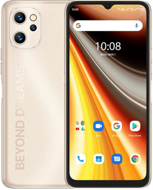 Смартфон Umidigi Power 7 Max 128Gb 6Gb золотой моноблок 3G 4G 2Sim 6.7