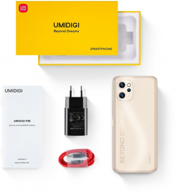 Смартфон Umidigi Power 7 Max 128Gb 6Gb золотой моноблок 3G 4G 2Sim 6.7