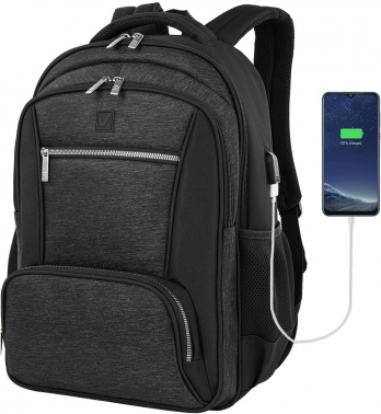 Рюкзак Brauberg FUNCTIONAL SECURE (270751) 30x46x18см 30л. 1.048кг. полиэстер темно-серый