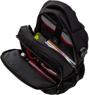 Рюкзак Brauberg URBAN (270798) 47.9x6.2x37.7см 26л. 0.832кг. полиэстер черный