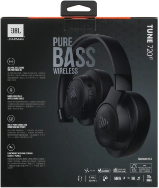 Гарнитура мониторные JBL Tune 720 BT