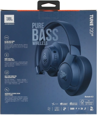 Гарнитура мониторные JBL Tune 720 BT
