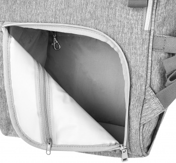 Рюкзак Brauberg Mommy серый 2 предмета