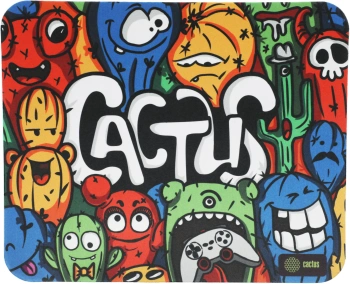 Коврик для мыши Cactus Colorful Cacti