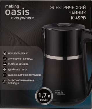 Чайник электрический Oasis K-4SPB