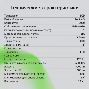 Проектор Digma DP-FHD450A
