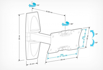 Кронштейн для телевизора Holder LCDS-5063