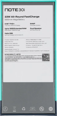 Смартфон Infinix X6716