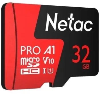 Флеш карта microSDHC 32GB Netac  NT02P500PRO-032G-S