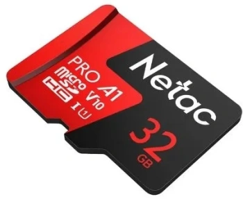 Флеш карта microSDHC 32GB Netac  NT02P500PRO-032G-S