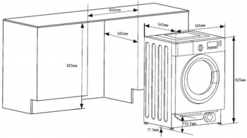 Стиральная машина Maunfeld MBWM148S