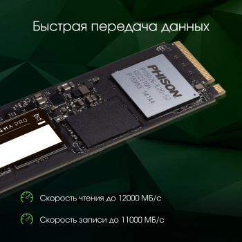 Накопитель SSD Digma Pro PCIe 5.0 x4 4TB DGPST5004TP6T4