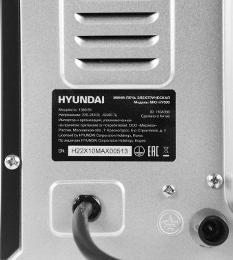 Мини-печь Hyundai MIO-HY090