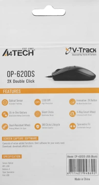 Мышь A4Tech OP-620DS