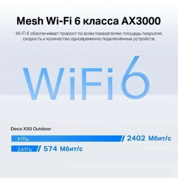 Бесшовный Mesh роутер TP-Link Deco X50-Outdoor(1-pack)