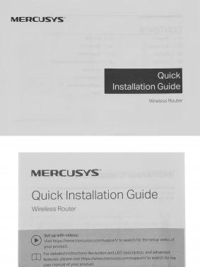Роутер беспроводной Mercusys MR90X