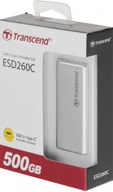 Накопитель SSD Transcend USB-C 500Gb TS500GESD260C