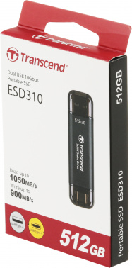 Накопитель SSD Transcend USB-C 512GB TS512GESD310C