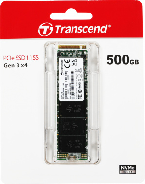 Накопитель SSD Transcend PCIe 3.0 x4 500GB TS500GMTE115S