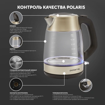 Чайник электрический Polaris PWK 1760CGL