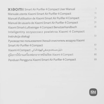 Воздухоочиститель Xiaomi Smart Air Purifier 4 Compact