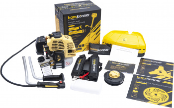 Триммер бензиновый Hanskonner HBT143D