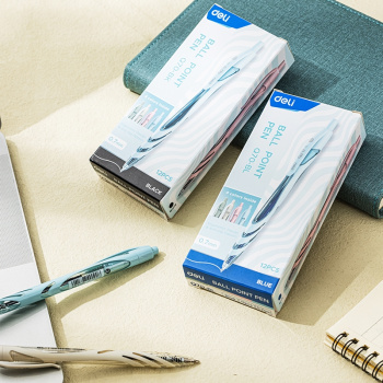 Ручка шариков. автоматическая Deli EQ70-BL