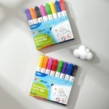 Набор маркеров для досок Deli  EU021