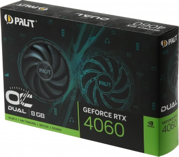 Видеокарта Palit PCI-E 4.0  PA-RTX4060 DUAL OC