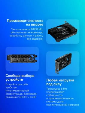 Видеокарта Palit PCI-E 4.0  PA-RTX4060 STORMX