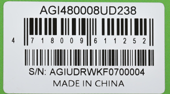 Память DDR5 8GB 4800MHz AGi  AGI480008UD238
