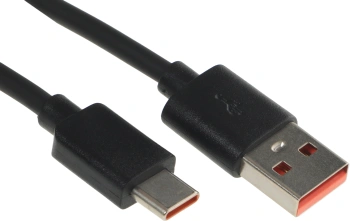 Кабель Buro BU-USB-AC-1M-60W USB (m)-USB Type-C (m) 1м черный