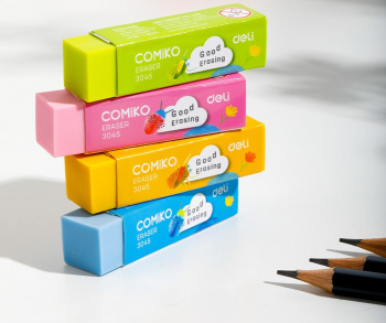 Набор ластиков Deli E3045-MT