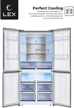 Холодильник Lex LCD505XID