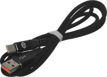 Кабель Digma DG-USBA-С-1M-27W USB (m)-USB Type-C (m) 1м черный