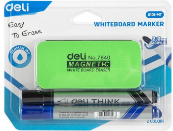 Набор маркеров для досок Deli  EU101-MT
