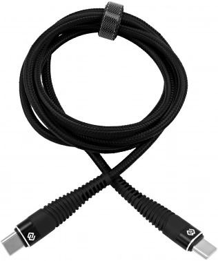 Кабель Digma DG-USBС-C-2M-100W USB Type-C (m)-USB Type-C (m) 2м черный