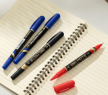 Набор маркеров перманентных Deli  EU201-MT