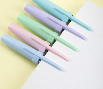 Набор ручек шариков. Deli P1-Macaron EQ6C-MT-BL