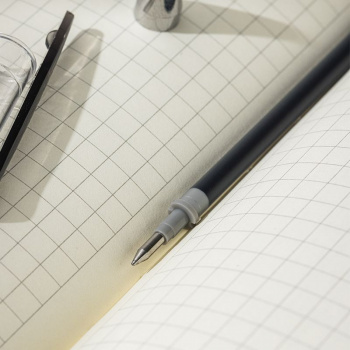 Набор ручек гелев. Deli Daily E6600S-MT-BK