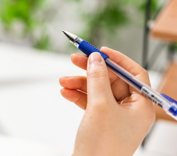 Набор ручек гелев. Deli Daily E6600S-MT-BL