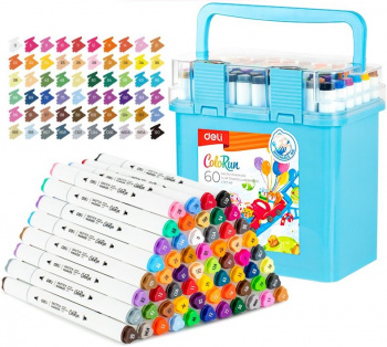 Набор маркеров для скетчинга Deli  EC187-60