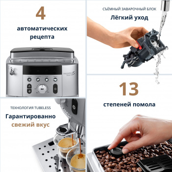Кофемашина Delonghi Magnifica Smart ECAM250.31.SB